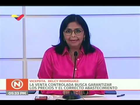 Delcy Rodríguez informa de medidas a Coposa, Empresas Polar y otras empresas por especulación